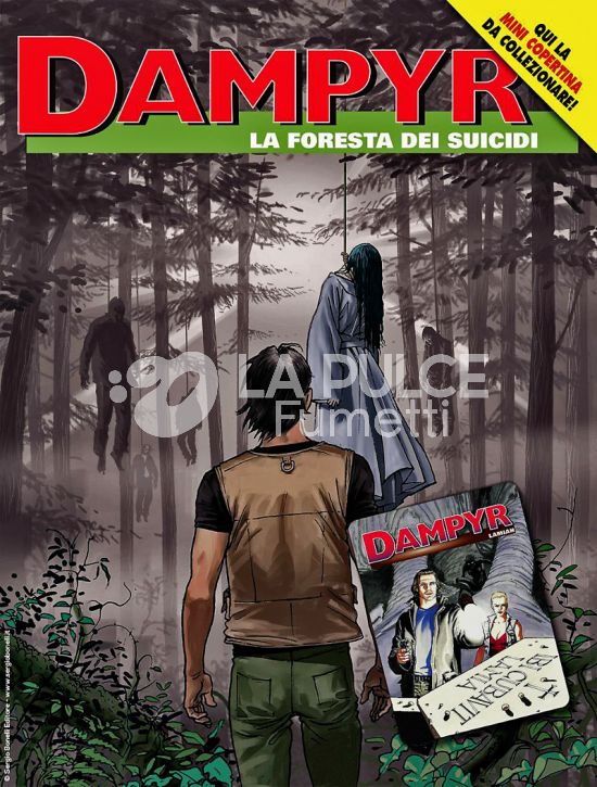 DAMPYR #   278: LA FORESTA DEI SUICIDI - MINI COPERTINE COVER B (DAMPYR 9: LAMIAH)