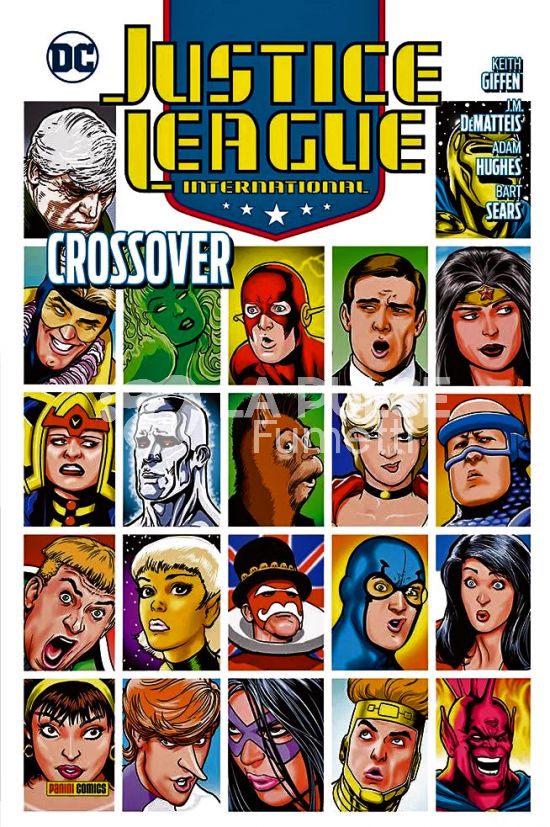 DC EVERGREEN - JUSTICE LEAGUE INTERNATIONAL #     3: CROSSOVER