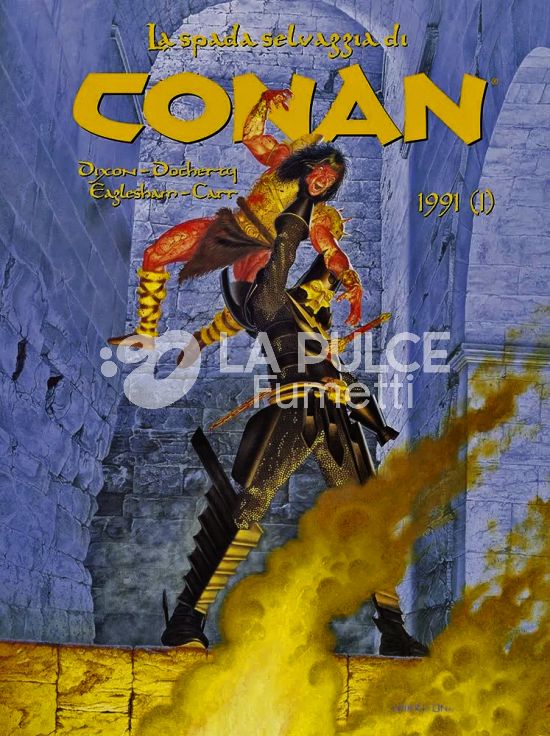 LA SPADA SELVAGGIA DI CONAN CARTONATO #    31 - 1991 PARTE 1