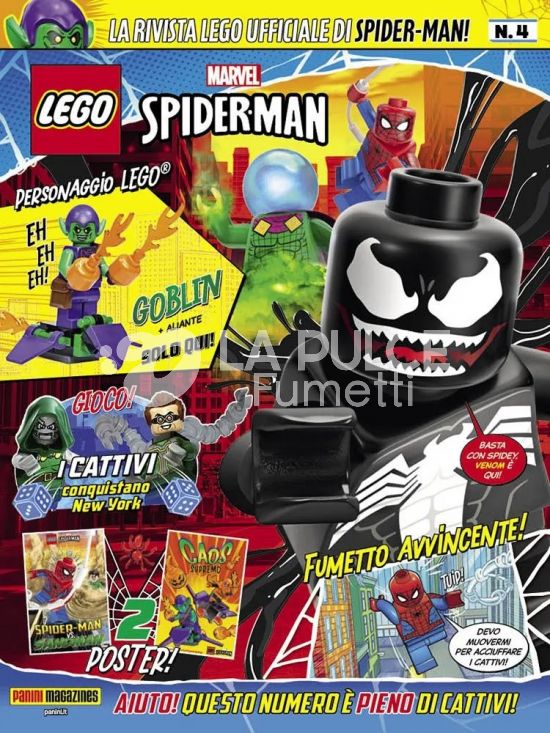 LEGO SPIDER-MAN MAGAZINE #     4