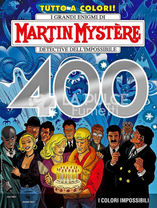 MARTIN MYSTERE #   400: I COLORI IMPOSSIBILI