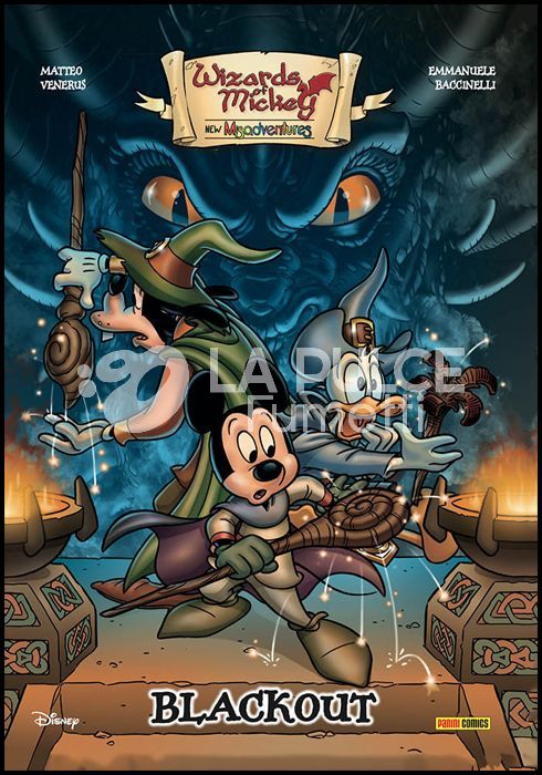 DISNEY LEGENDARY COLLECTION - WIZARDS OF MICKEY 1/9  NUOVI