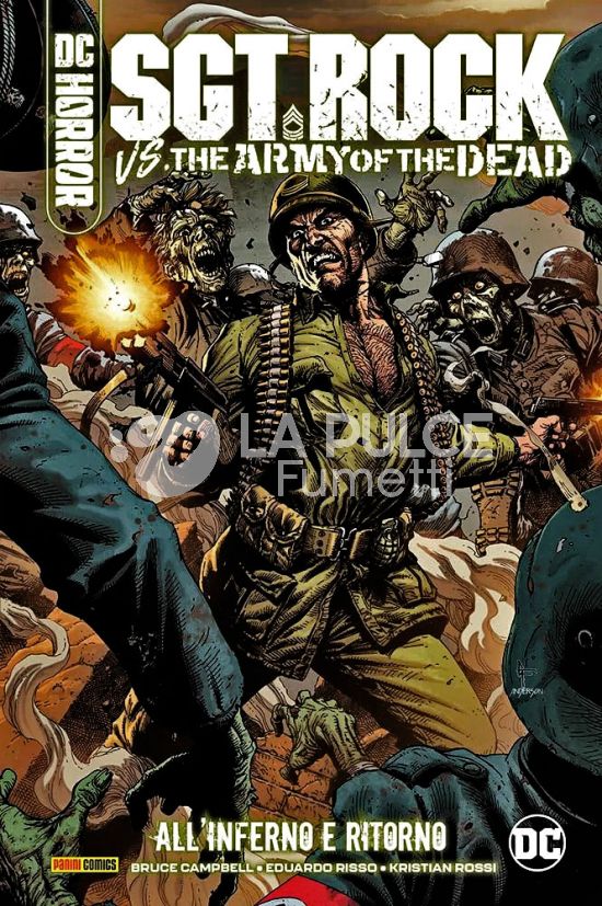 DC EVERGREEN - DC HORROR - SGT. ROCK VS. ARMY OF THE DEAD: ALL'INFERNO E RITORNO
