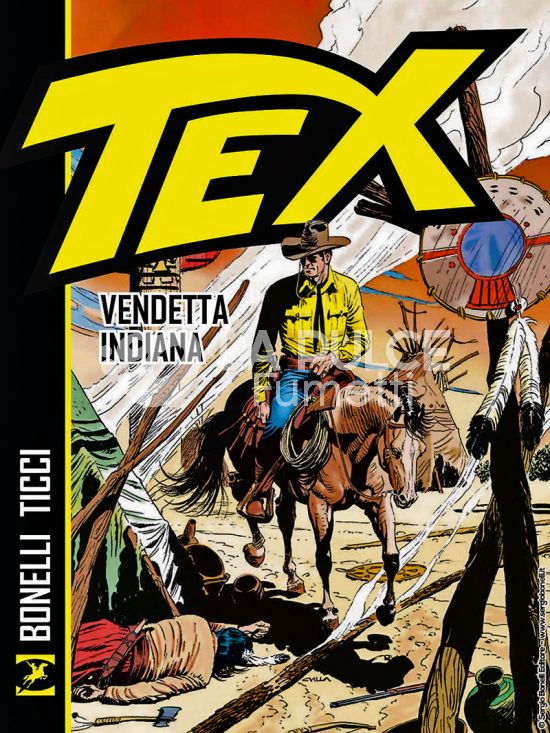 TEX: VENDETTA INDIANA - NUOVA EDIZIONE - VARIANT COVER - BROSSURATO