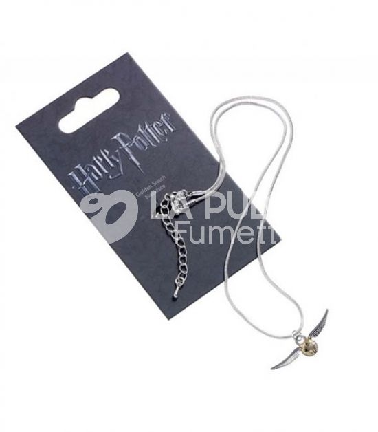HARRY POTTER NECKLACE: GOLDEN SNITCH ( BOCCINO D'ORO )