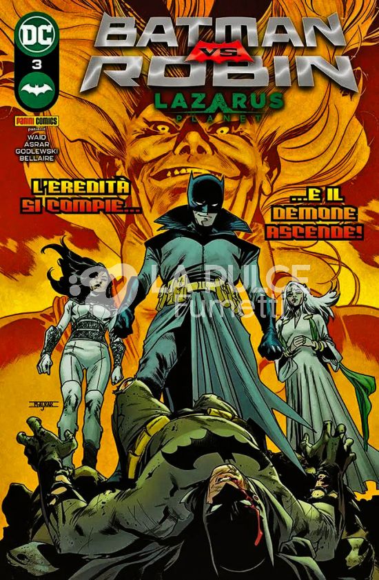 DC SELECT #    12 - BATMAN VS. ROBIN: LAZARUS PLANET 3