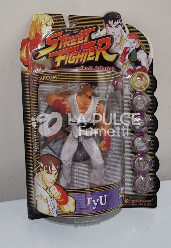 STREET FIGHTER ACTION FIGURES ROUND ONE! - RYU PLAYER 1 - DA PRIVATO
