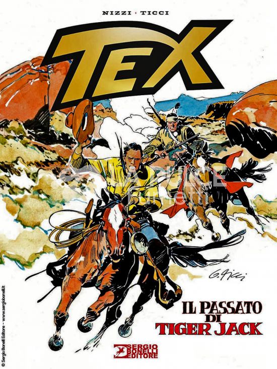TEX: IL PASSATO DI TIGER JACK - 2A - CARTONATO