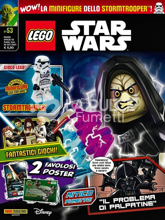 PANINI SPACE #    53 - LEGO STAR WARS 53