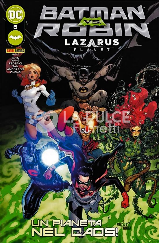DC SELECT #    14 - BATMAN VS. ROBIN: LAZARUS PLANET 5