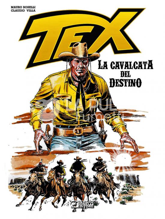 TEX: LA CAVALCATA DEL DESTINO - CARTONATO