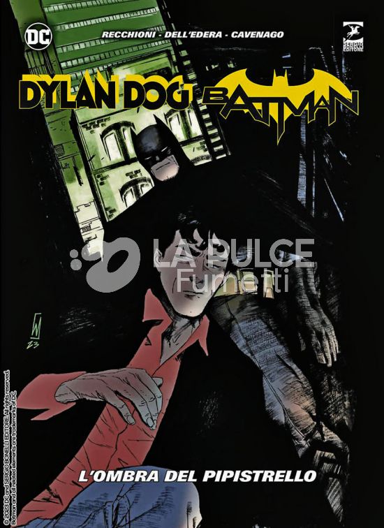 DYLAN DOG/BATMAN: L'OMBRA DEL PIPISTRELLO - VARIANT MANICOMIX - CARTONATO