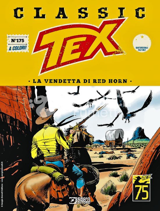 TEX CLASSIC #   175: LA VENDETTA DI RED HORN