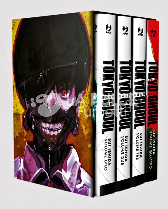 TOKYO GHOUL DELUXE - COLLECTION BOX #     1 - VOLUMI 1-2-3-4