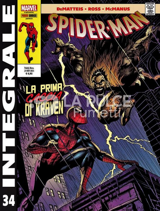 MARVEL INTEGRALE - SPIDER-MAN - J.M. DeMATTEIS #    34