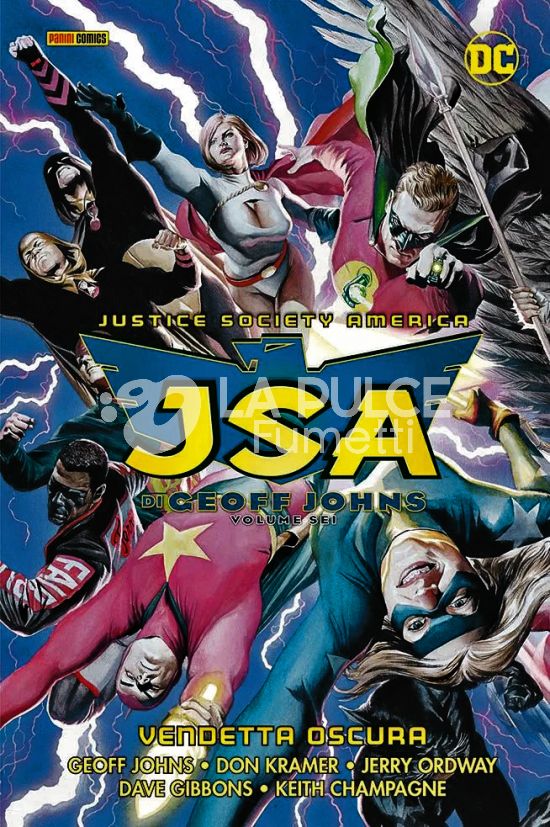 DC EVERGREEN - JSA - JUSTICE SOCIETY AMERICA - GEOFF JOHNS #     6: VENDETTA OSCURA