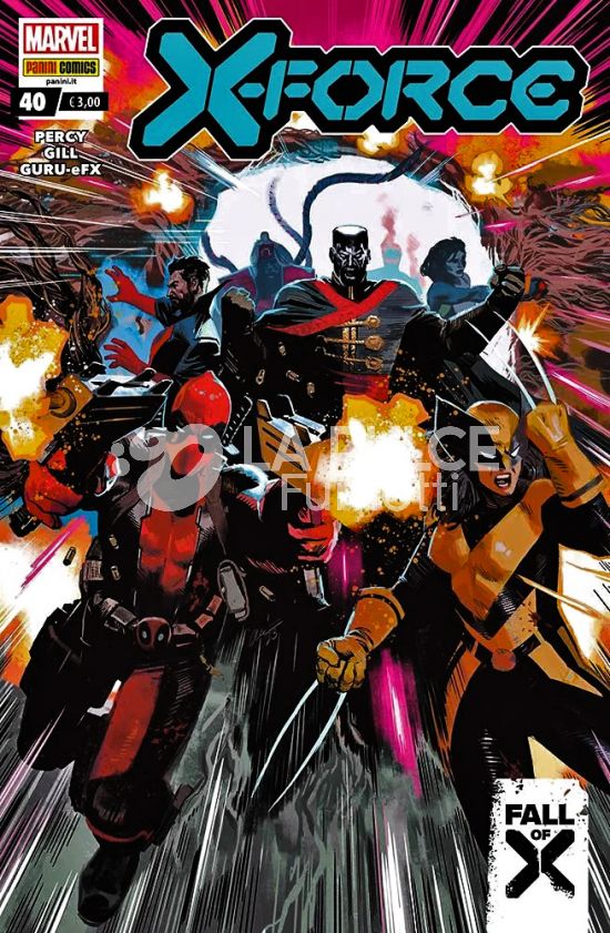 X-FORCE #    44 - X-FORCE 40 - FALL OF X