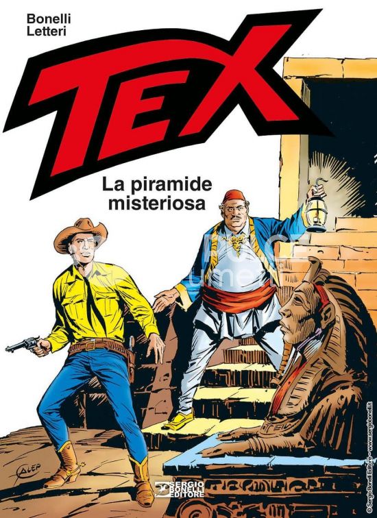 TEX: LA PIRAMIDE MISTERIOSA - CARTONATO