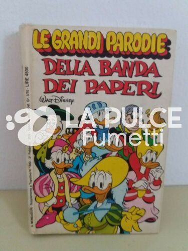 GRANDI PARODIE: DELLA BANDA DEI PAPERI CARTONATO SUPPL. TOP 1682