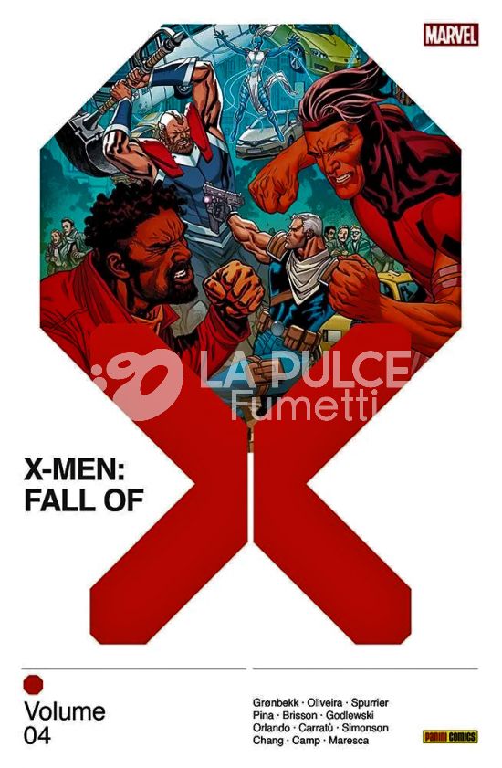X-MEN: FALL OF X #     4