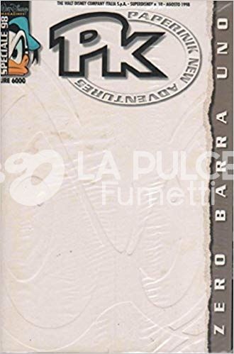 PK 1A SERIE SPECIALE #     2 - 1998: ZERO BARRA UNO + ALLEGATI + ADESIVO + POSTER