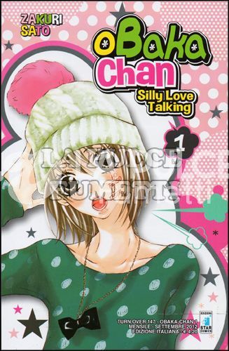 TURN OVER 147/159 - OBAKA-CHAN - SILLY LOVE TALKING 1/7 COMPLETA NUOVI