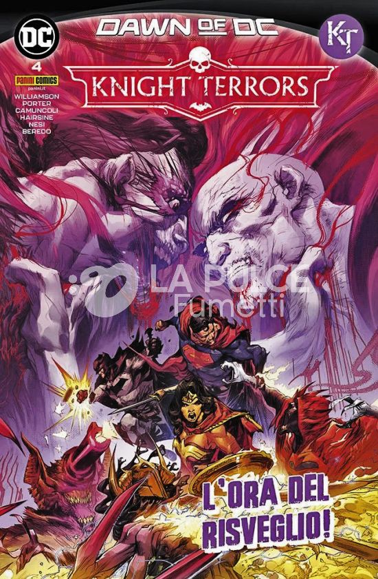 DC CROSSOVER #    35 - KNIGHT TERRORS 4 - DAWN OF DC