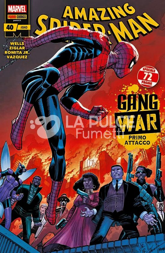 UOMO RAGNO #   840 - AMAZING SPIDER-MAN 40 - GANG WAR 1 (DI 4)