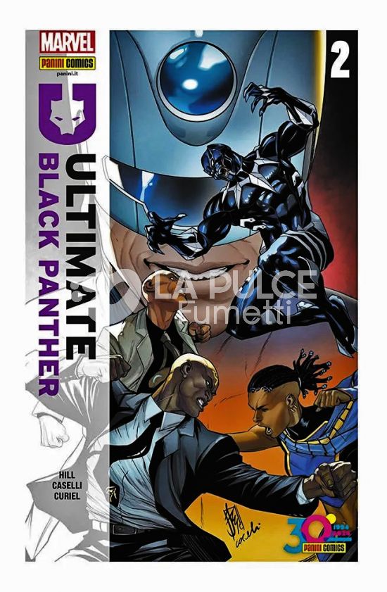 ULTIMATE BLACK PANTHER - 6160 #     2 + PACCHETTO MARVEL BATTLES