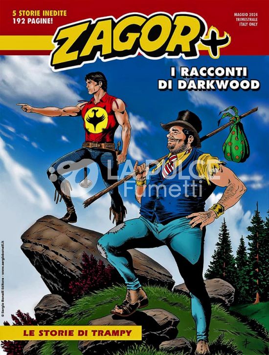 ZAGOR MAXI #    54 - ZAGOR PIÙ 13 - I RACCONTI DI DARKWOOD 11: LE STORIE DI TRAMPY