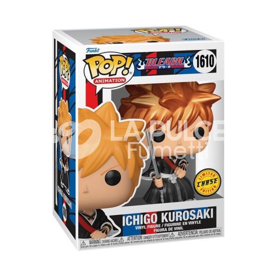 BLEACH: ICHIGO - VINYL FIGURE #   1610 - POP FUNKO ANIMATION LIMITED  EDITION CHASE