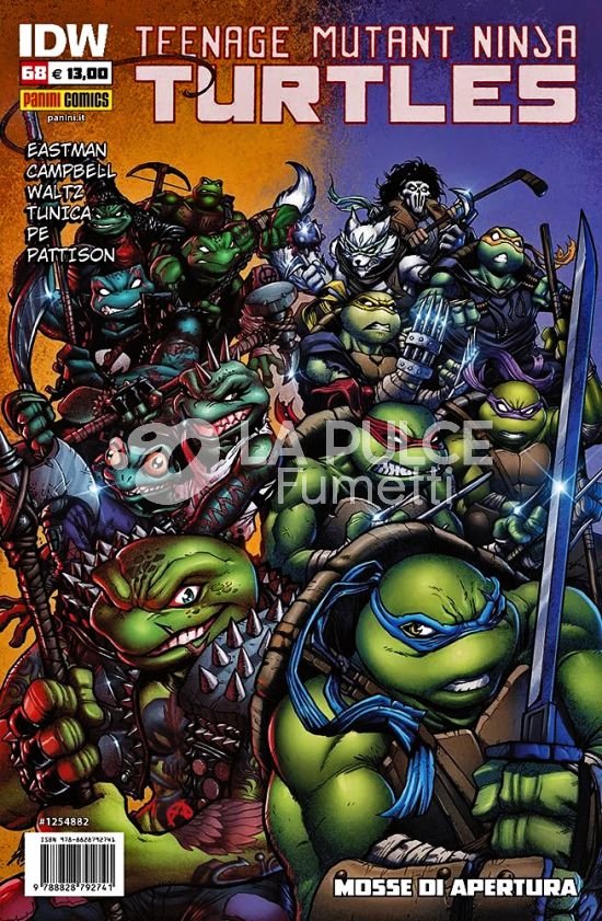 TEENAGE MUTANT NINJA TURTLES #    68