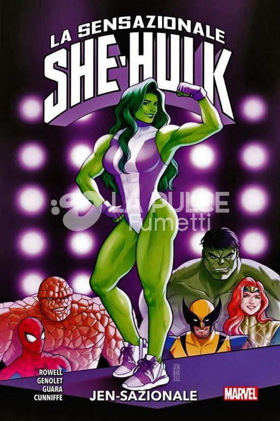 MARVEL COLLECTION INEDITO - SHE-HULK 4A SERIE - LA SENSAZIONALE SHE-HULK #     1: JEN-SAZIONALE