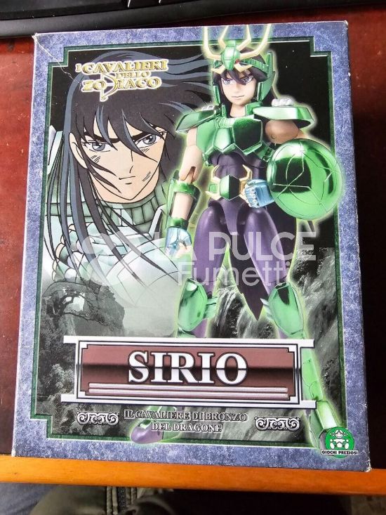 SAINT SEIYA MYTH CLOTH: SIRIO IL DRAGONE V2 (NO MANUALE DI ASSEMBLAGGIO)