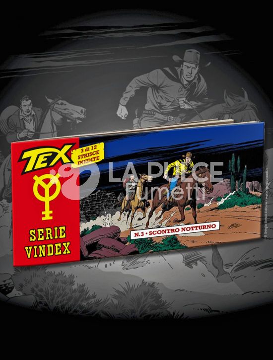 TEX STRISCIA SERIE VINDEX #     3: SCONTRO NOTTURNO