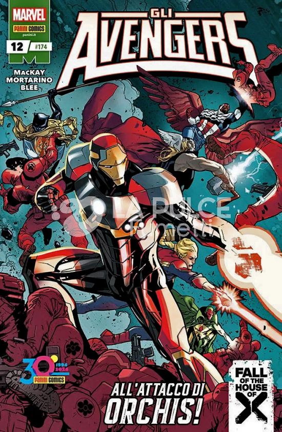 I VENDICATORI #   174 - AVENGERS 12 - FALL OF THE HOUSE OF X