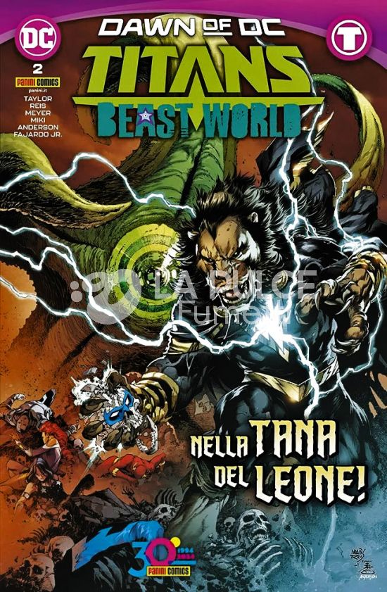 DC CROSSOVER #    37 - TITANS: BEAST WORLD 2 - DAWN OF DC