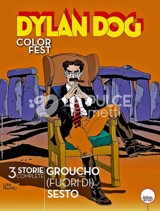 DYLAN DOG COLOR FEST #    50: GROUCHO (FUORI DI) SESTO