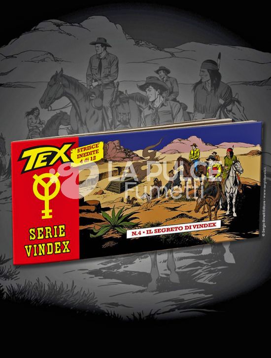 TEX STRISCIA SERIE VINDEX #     4: IL SEGRETO DI VINDEX