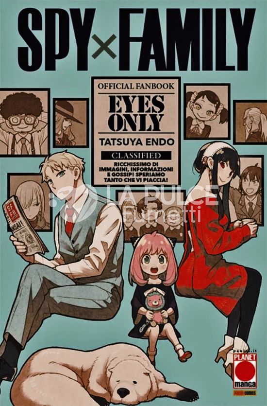 SPY X FAMILY OFFICIAL FANBOOK EYES ONLY + MINIPOSTER