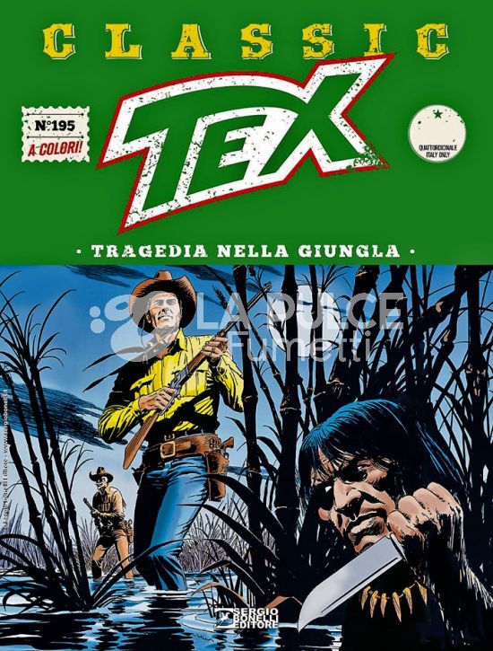 TEX CLASSIC #   195: TRAGEDIA NELLA GIUNGLA