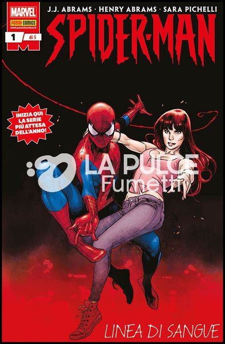 SPIDER-MAN - LINEA DI SANGUE 1/5 COMPLETA NUOVI