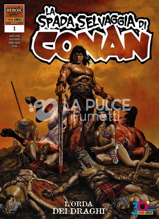 LA SPADA SELVAGGIA DI CONAN #     1