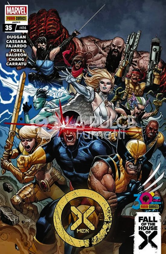 INCREDIBILI X-MEN #   416 - X-MEN 35 - FALL OF THE HOUSE OF X