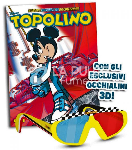 TOPOLINO LIBRETTO #  3588 + OCCHIALI 3D