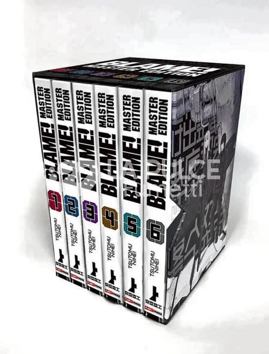 BLAME! MASTER EDITION - WHITE - COFANETTO COMPLETO - VOLUMI 1-2-3-4-5-6