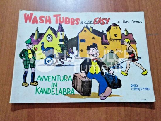 YELLOW KID   1 WASH TUBBS E CAPT. EASY AVVENTURA IN KANDELABRA