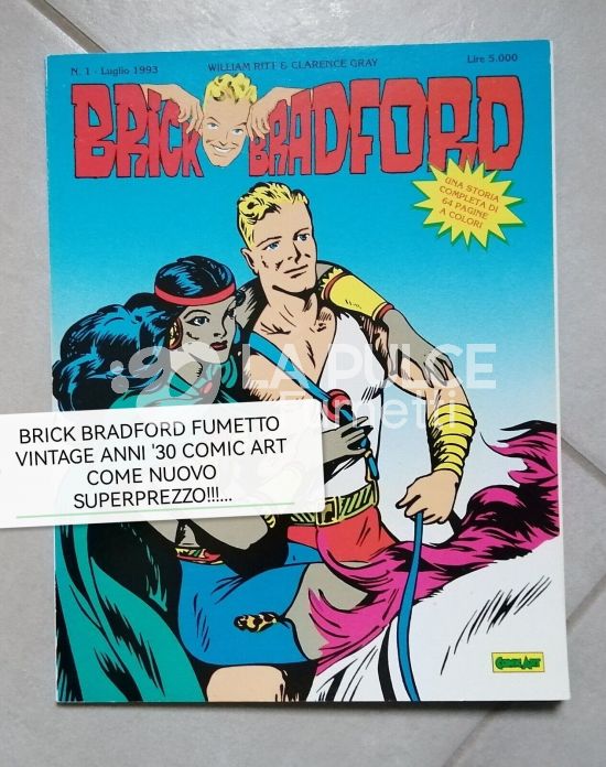 BEST COMICS BRICK BRADFORD TAVOLE DOMENICALI  1 SPECIALE ESTATE #    1