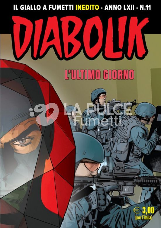 DIABOLIK ORIGINALE ANNO 62 #   11: L'ULTIMO GIORNO