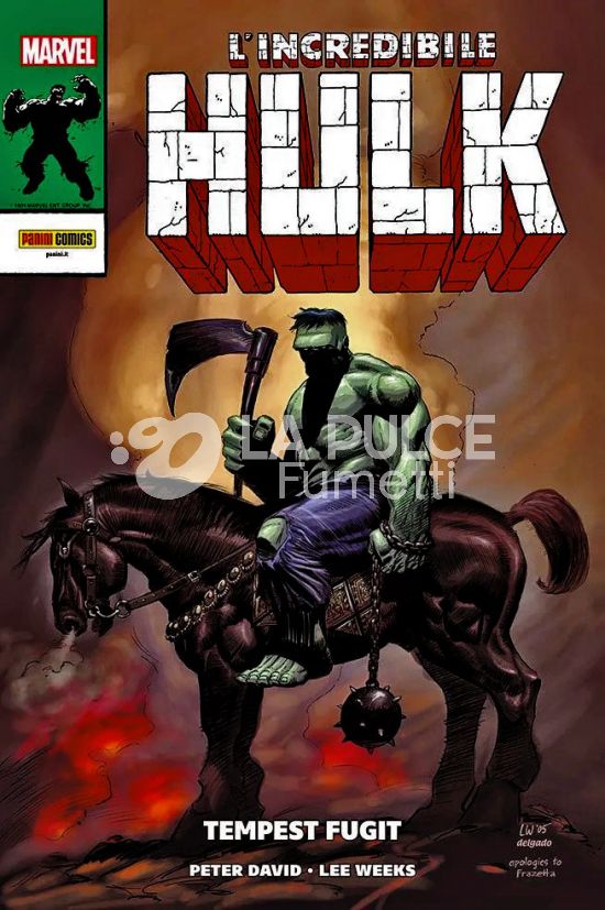 EROI D'AUTORE VINTAGE - L'INCREDIBILE HULK - PETER DAVID #    18: TEMPEST FUGIT - CARTONATO - MARVEL HISTORY